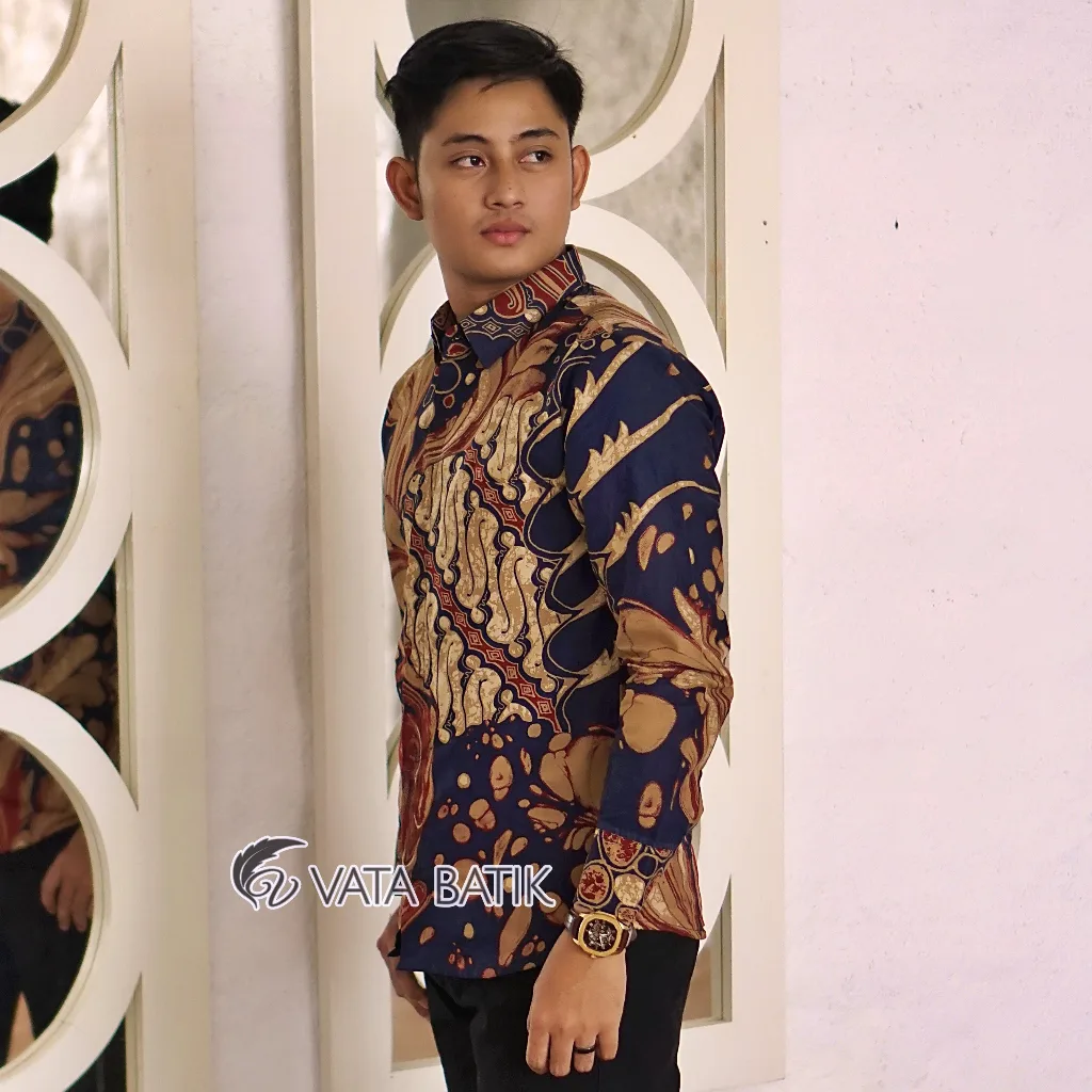 Foto 2 Kemeja Batik Slimfit Premium VATA 09