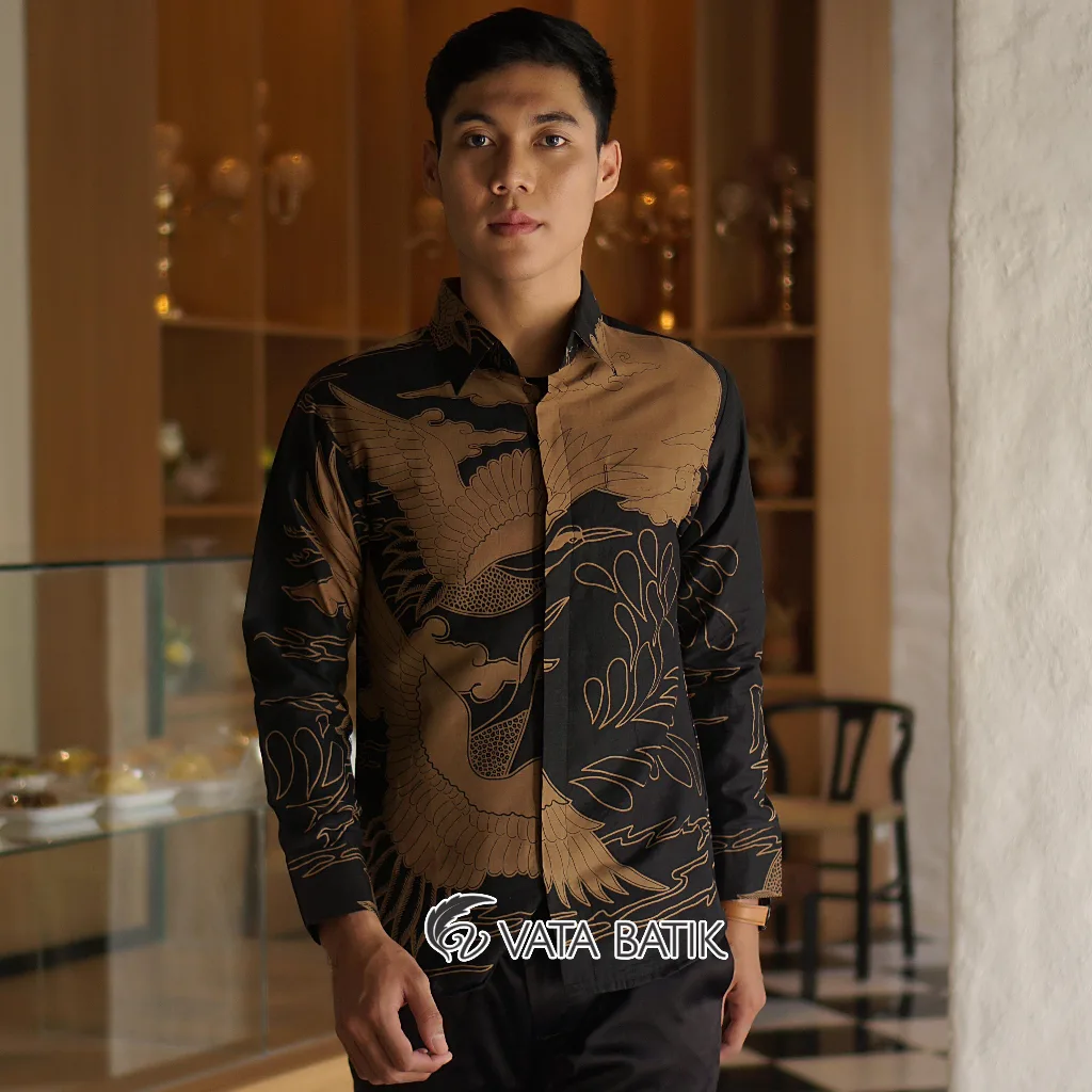 Kemeja Batik Pria Vatabatik Slimfit Premium