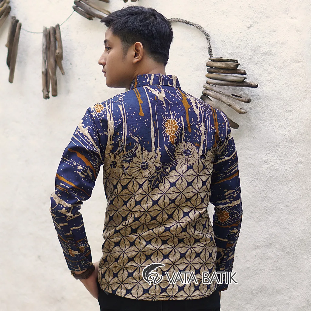 Foto 3 Kemeja Batik Slimfit Premium VATA 12