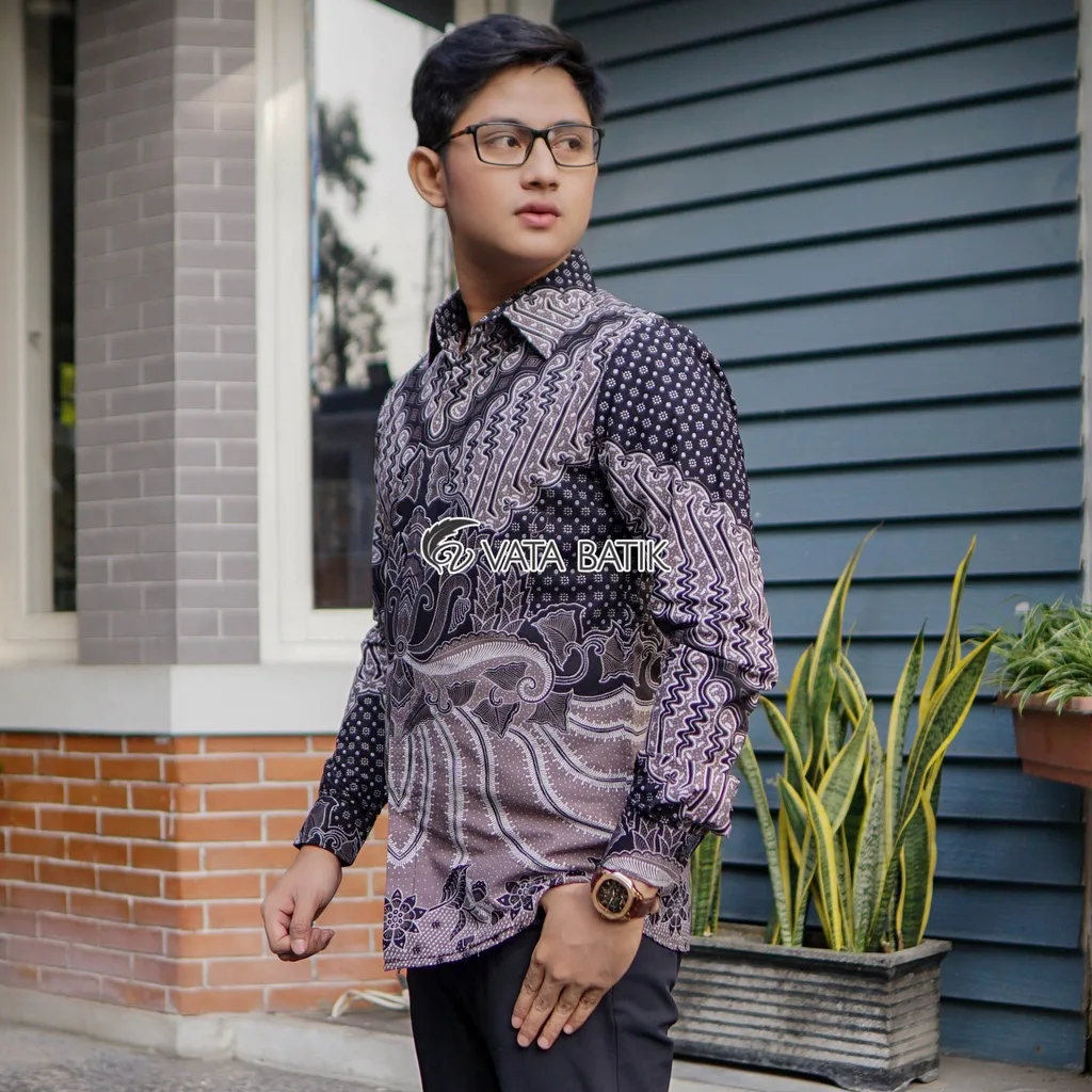 Foto 2 Kemeja Batik Slimfit Premium Vata08P21F