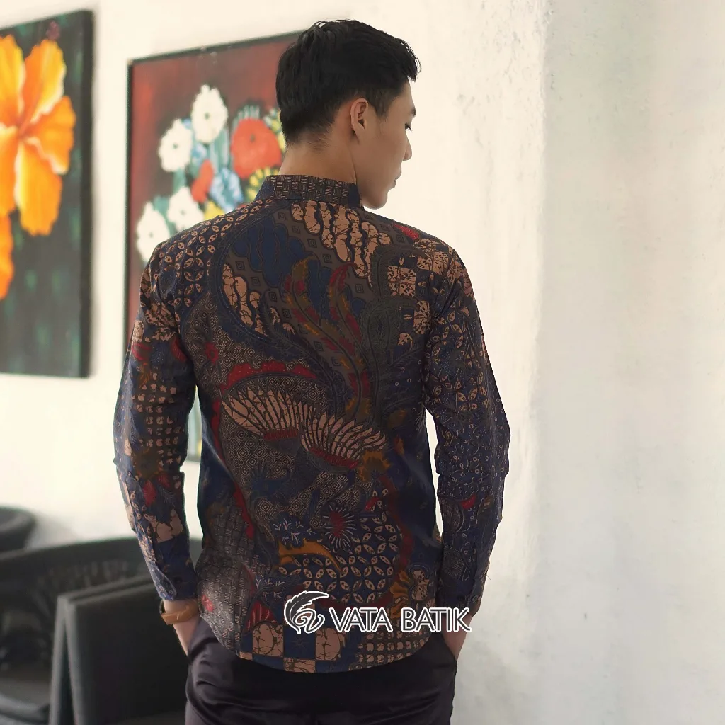Foto 3 Kemeja Batik Slimfit VATA A15