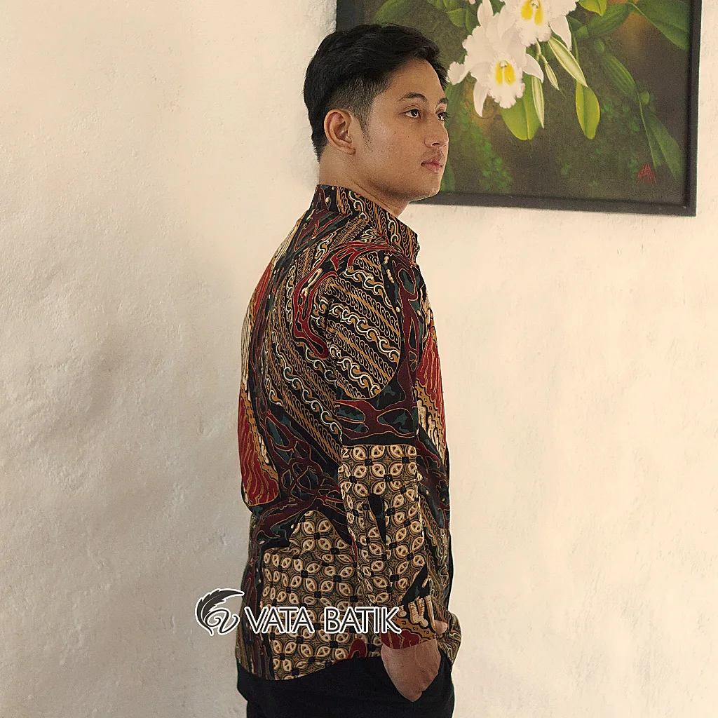 Foto 4 Kemeja Batik Slimfit Premium VATA 10