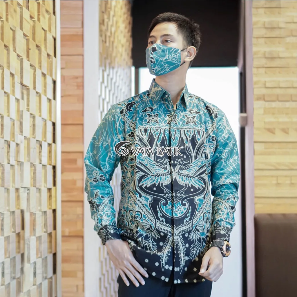 Foto 4 Kemeja Batik Slimfit Premium Vata08P21E