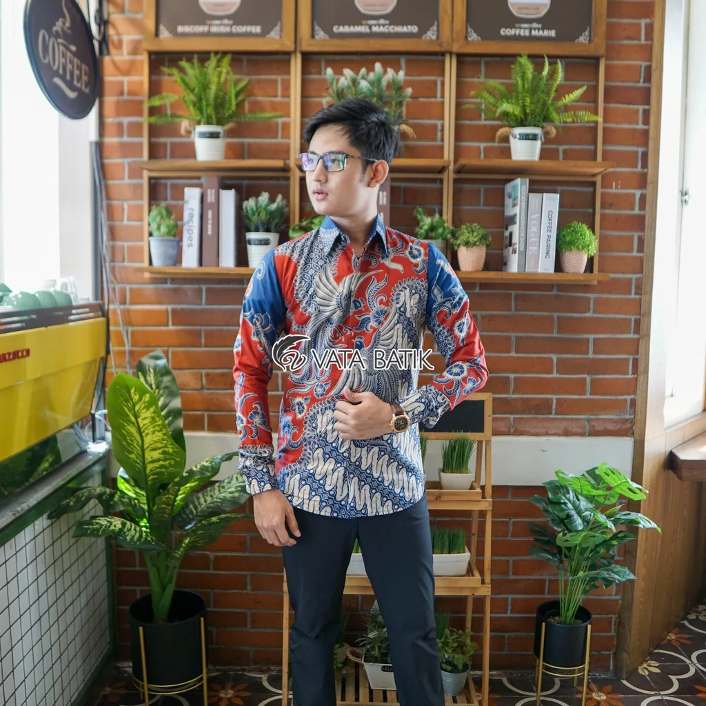 Foto 5 Kemeja Batik Slimfit Premium VATA06P22P