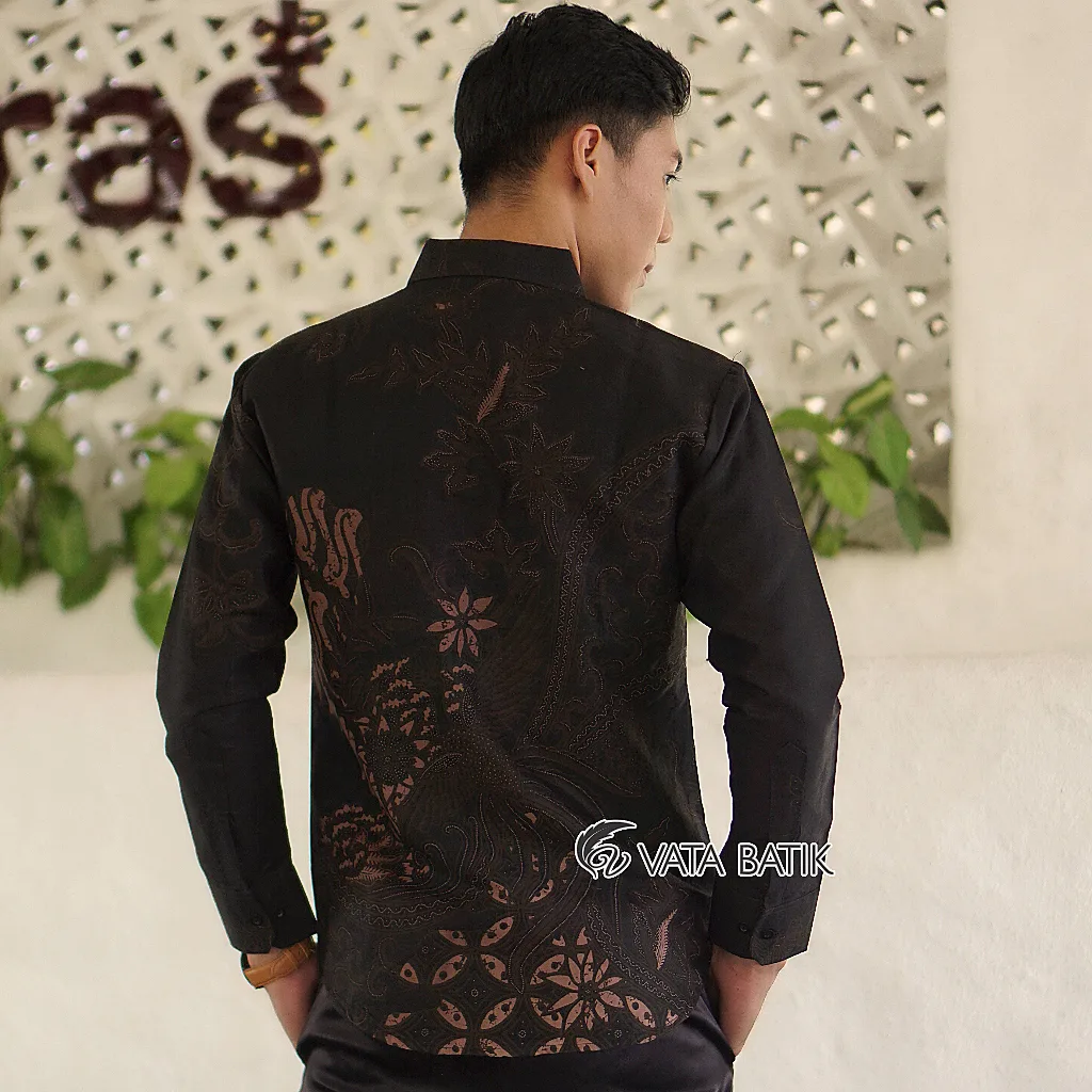 Foto 3 Kemeja Batik Slimfit VATA A5