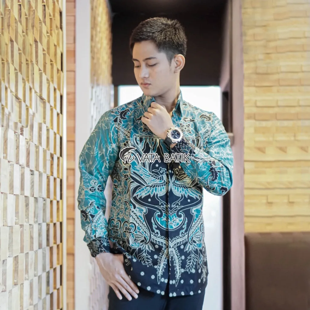 Foto 5 Kemeja Batik Slimfit Premium Vata08P21E