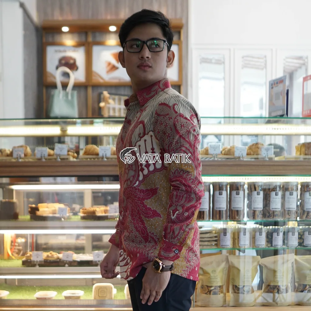 Foto 2 Kemeja Batik Slimfit Premium Vata08P21A