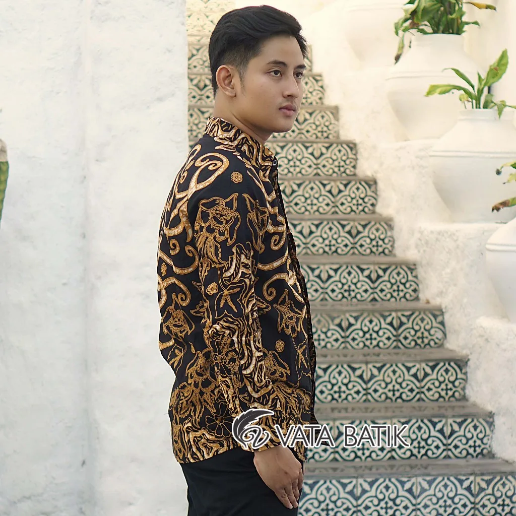 Foto 3 Kemeja Batik Slimfit Premium VATA 22