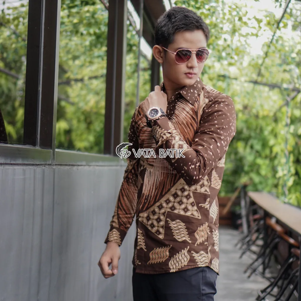 Foto 4 Kemeja Batik Slimfit Premium Vata11P21H