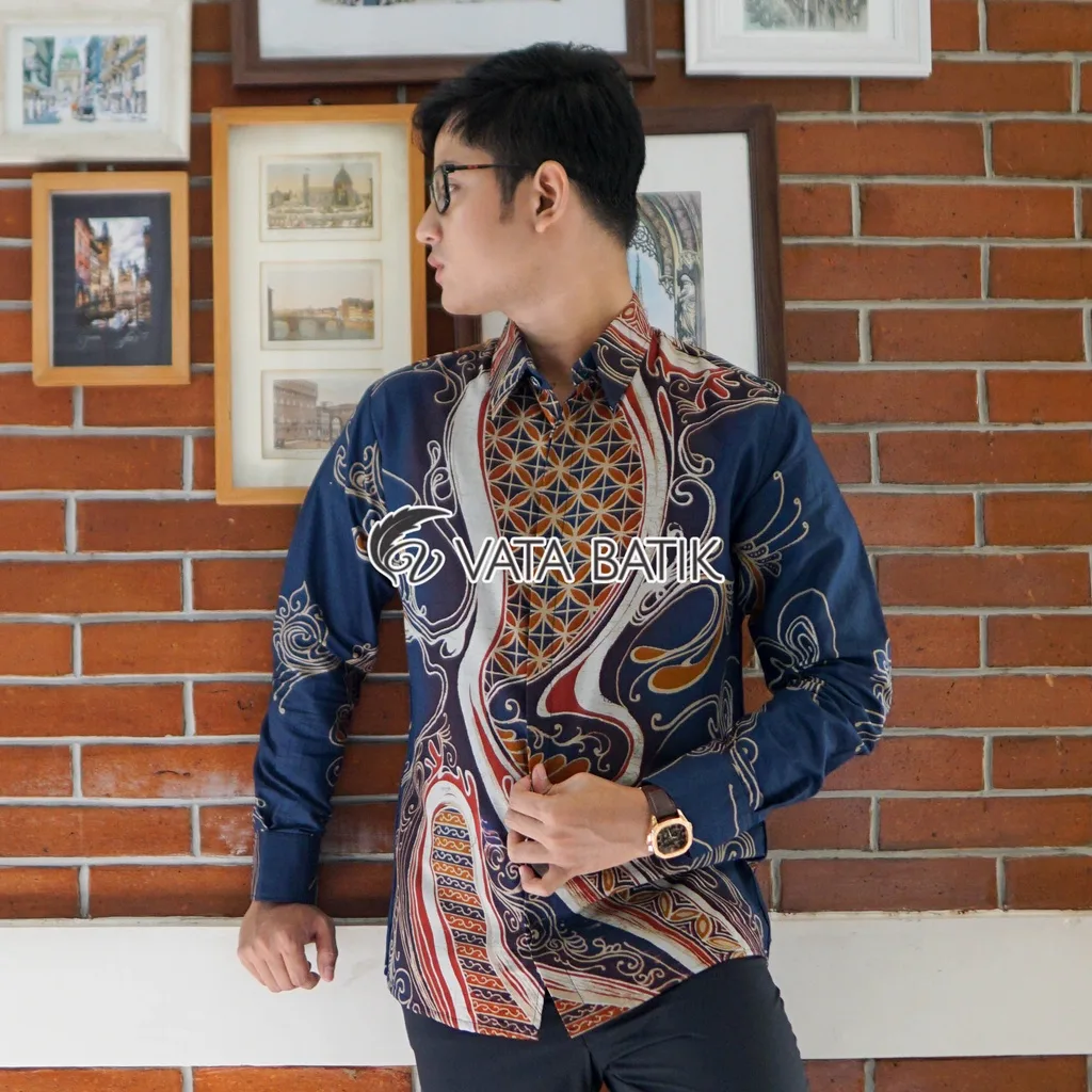 Foto 2 Kemeja Batik Slimfit Premium  VATA06P22M