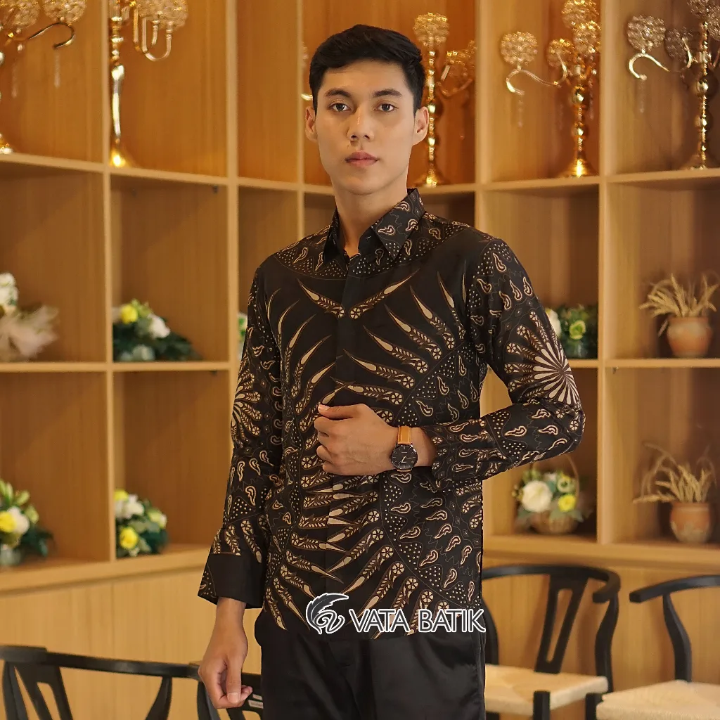 Kemeja Batik Pria Vatabatik Slimfit VATA A13
