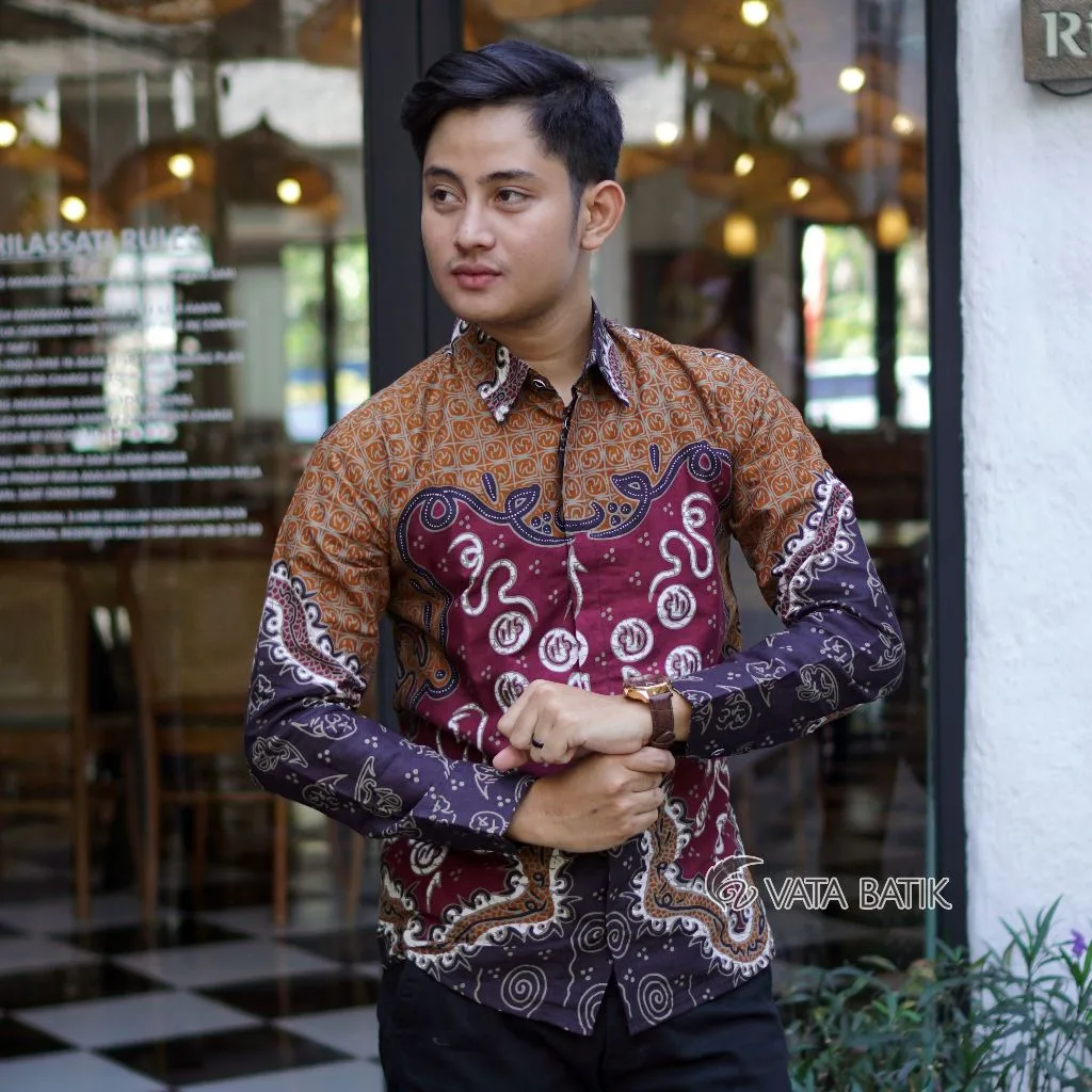 Foto 4 Kemeja Batik Slimfit Premium Vata11P21B