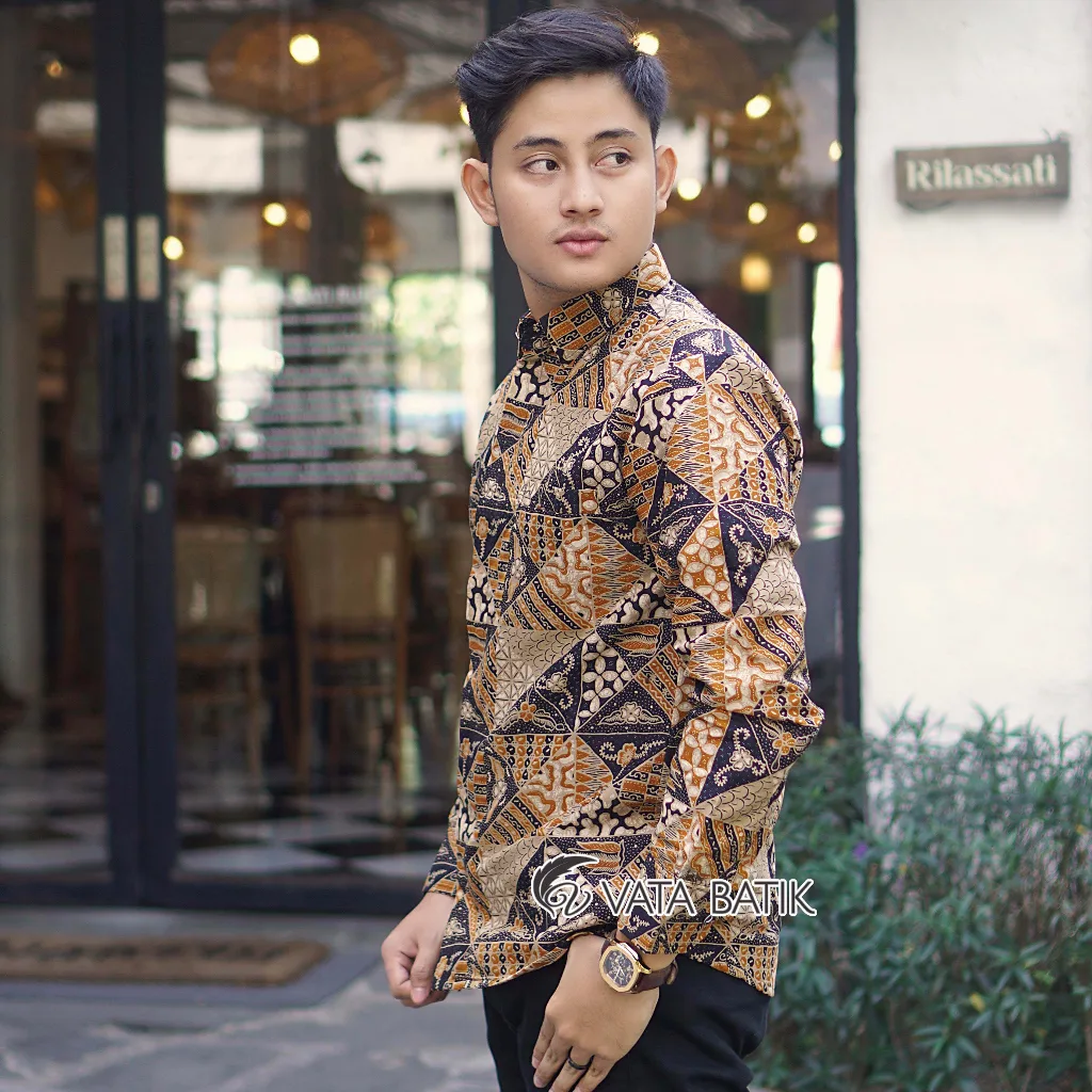 Foto 2 Kemeja Batik Slimfit Premium VATA 26