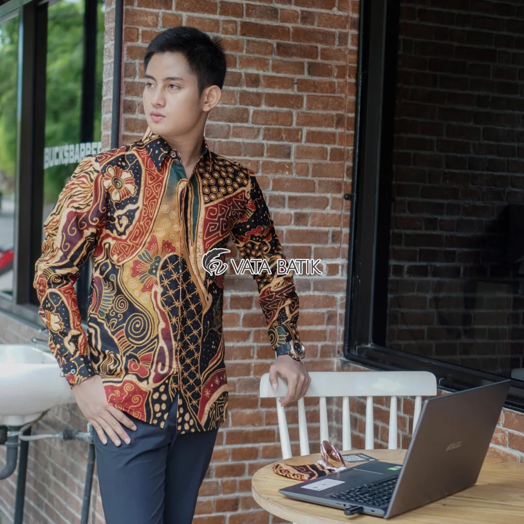 Kemeja Batik Vatabatik Slimfit Premium Vata11P21M