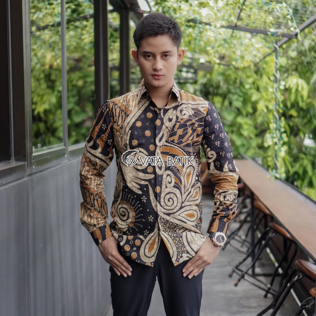 Kemeja Batik Vatabatik Slimfit Premium Vata11P21G