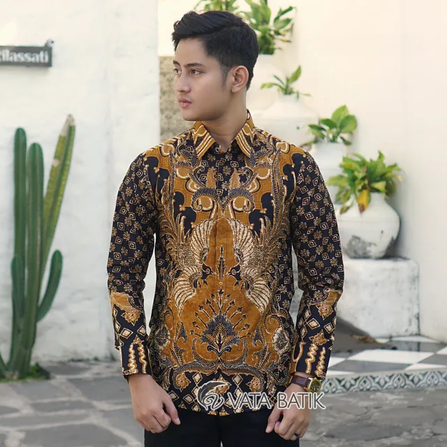 Foto 4 Kemeja Batik Slimfit Premium VATA 08