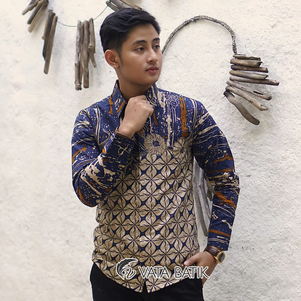 Foto 2 Kemeja Batik Slimfit Premium VATA 12