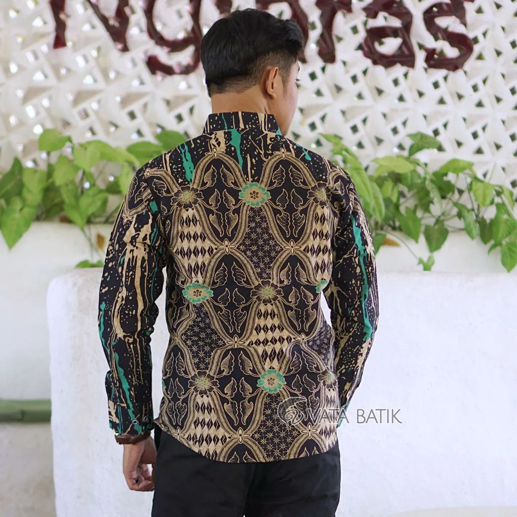 Foto 3 Kemeja Batik Slimfit Premium VATA 27