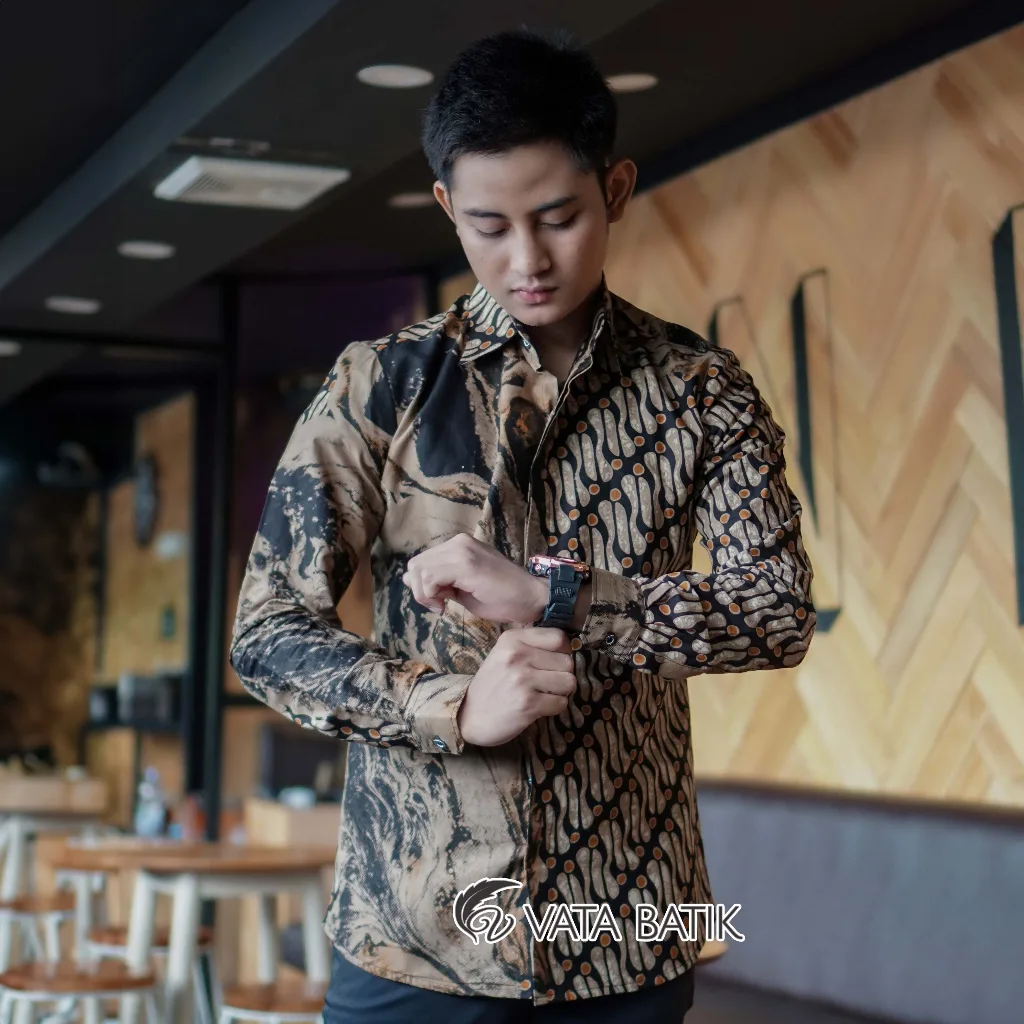 Kemeja Batik Vatabatik Slimfit Premium Vata11P21O