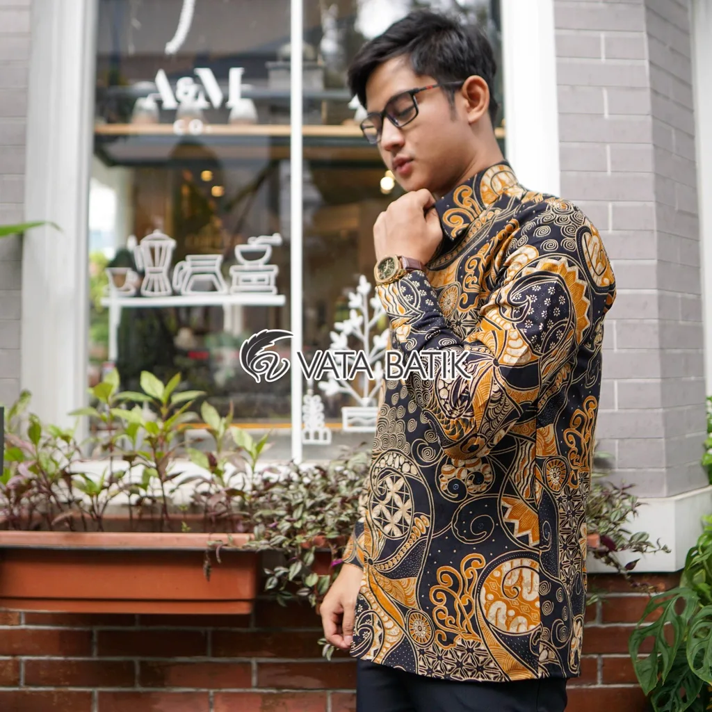 Foto 6 Kemeja Batik Slimfit Premium  VATA06P22I