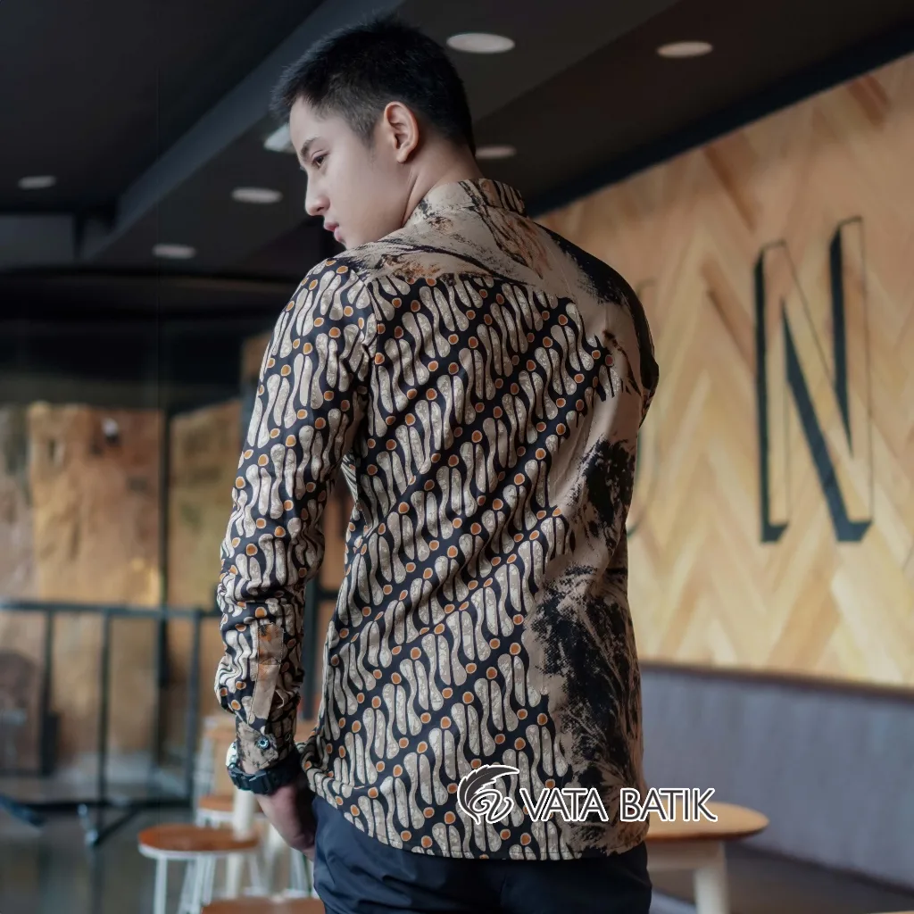 Foto 5 Kemeja Batik Slimfit Premium Vata11P21O
