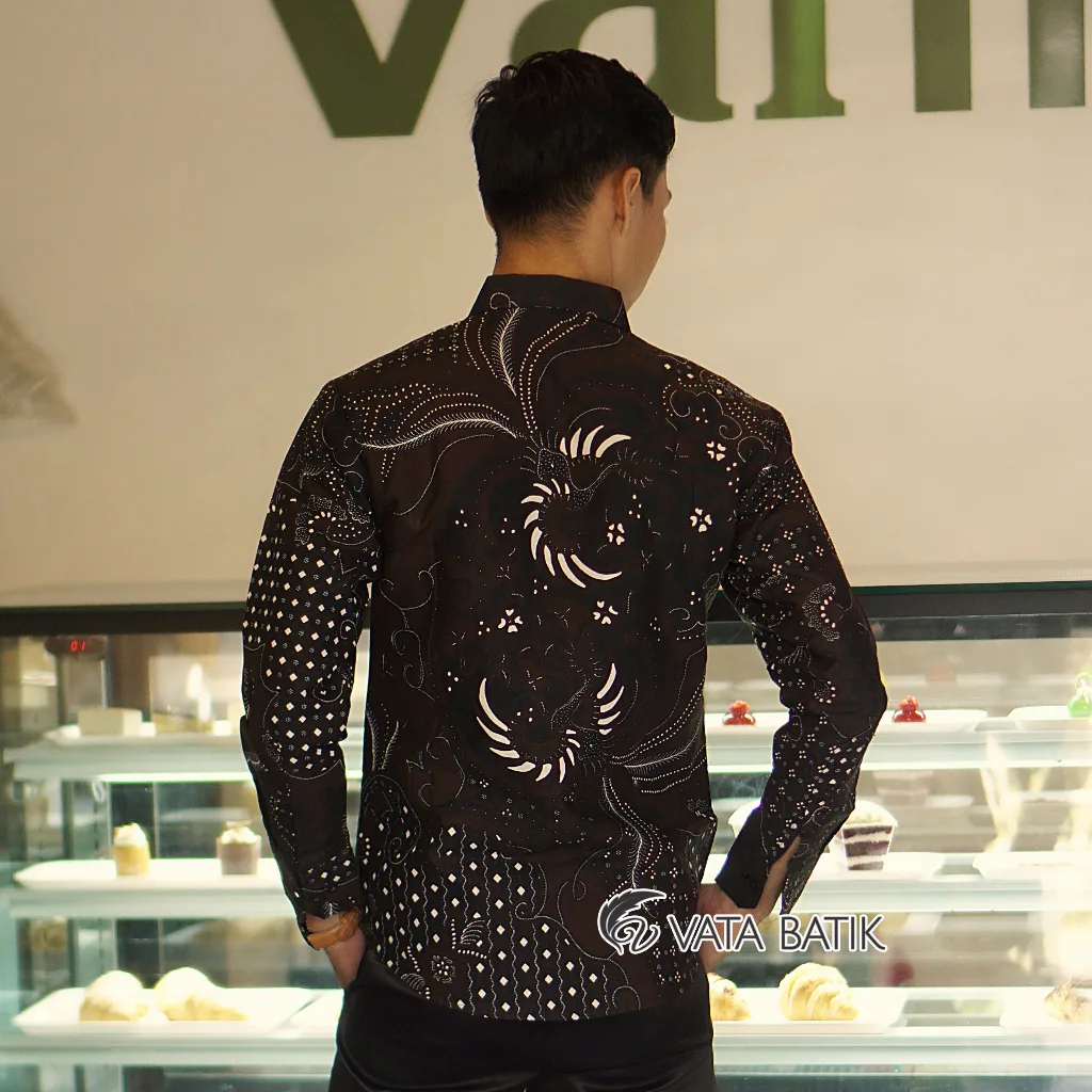 Foto 3 Kemeja Batik Slimfit VATA A19