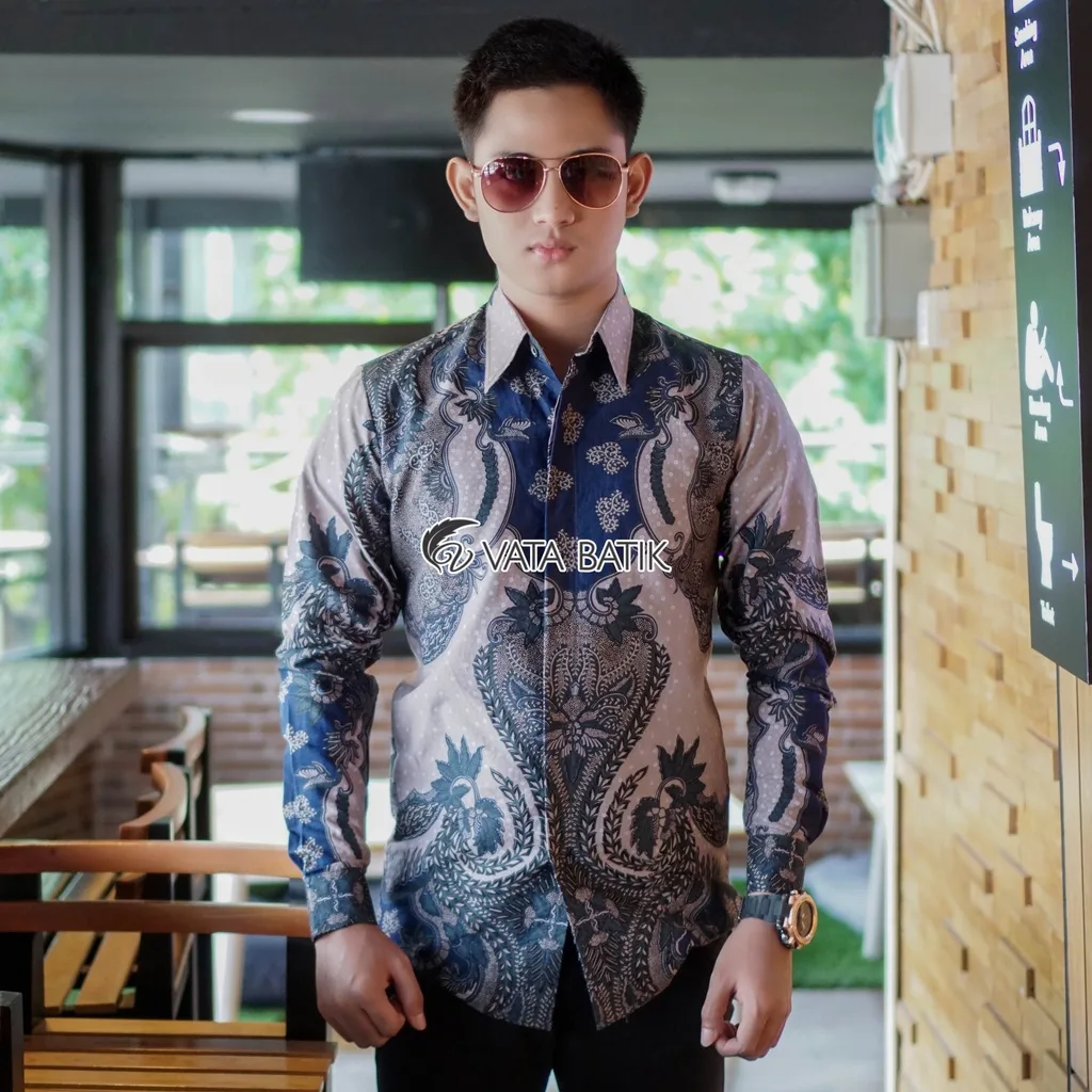 Foto 3 Kemeja Batik Slimfit Premium Vata08P21H