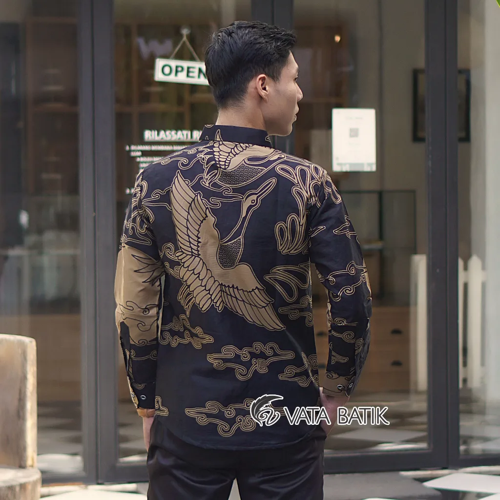 Foto 3 Kemeja Batik Slimfit VATA A23