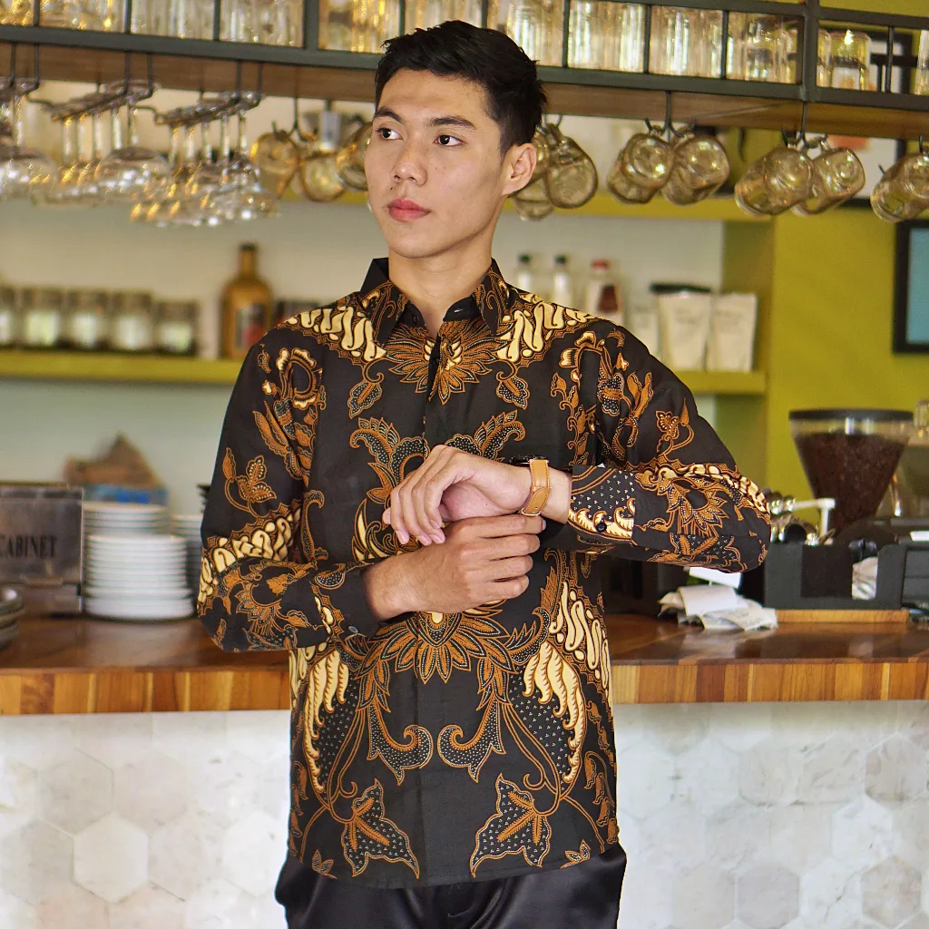 Foto 4 Kemeja Batik Slimfit VATA A23