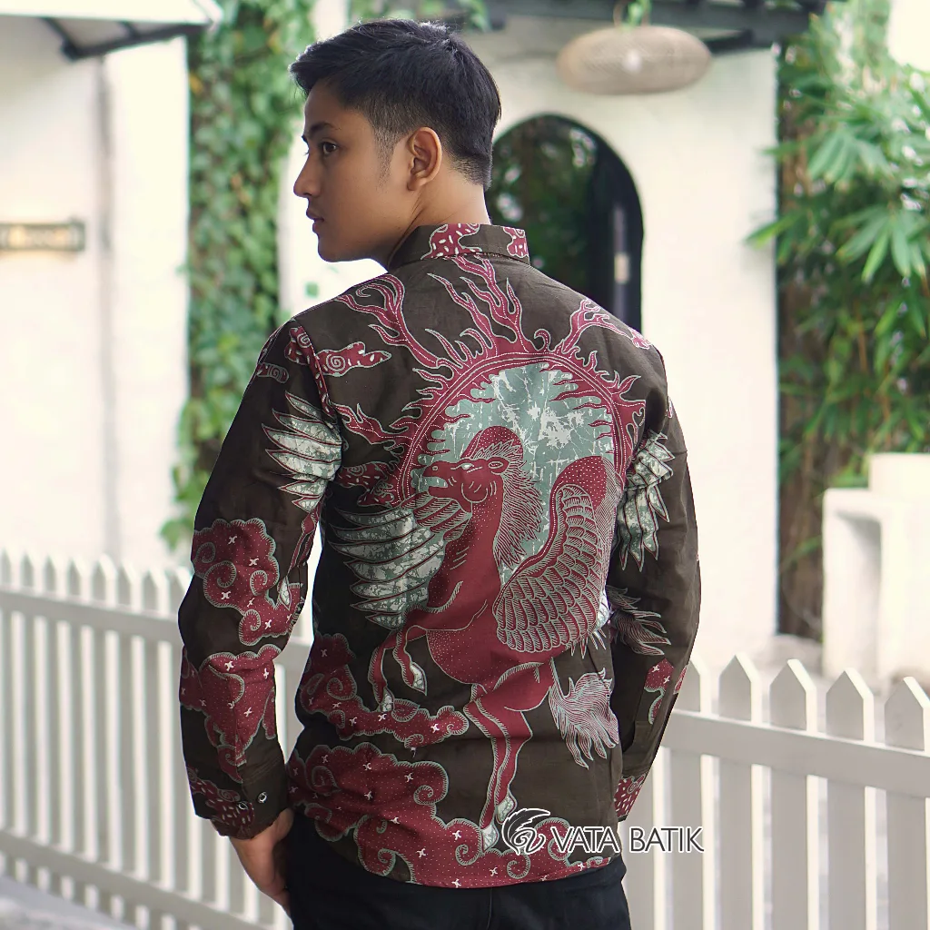 Foto 3 Kemeja Batik Slimfit Premium VATA 28