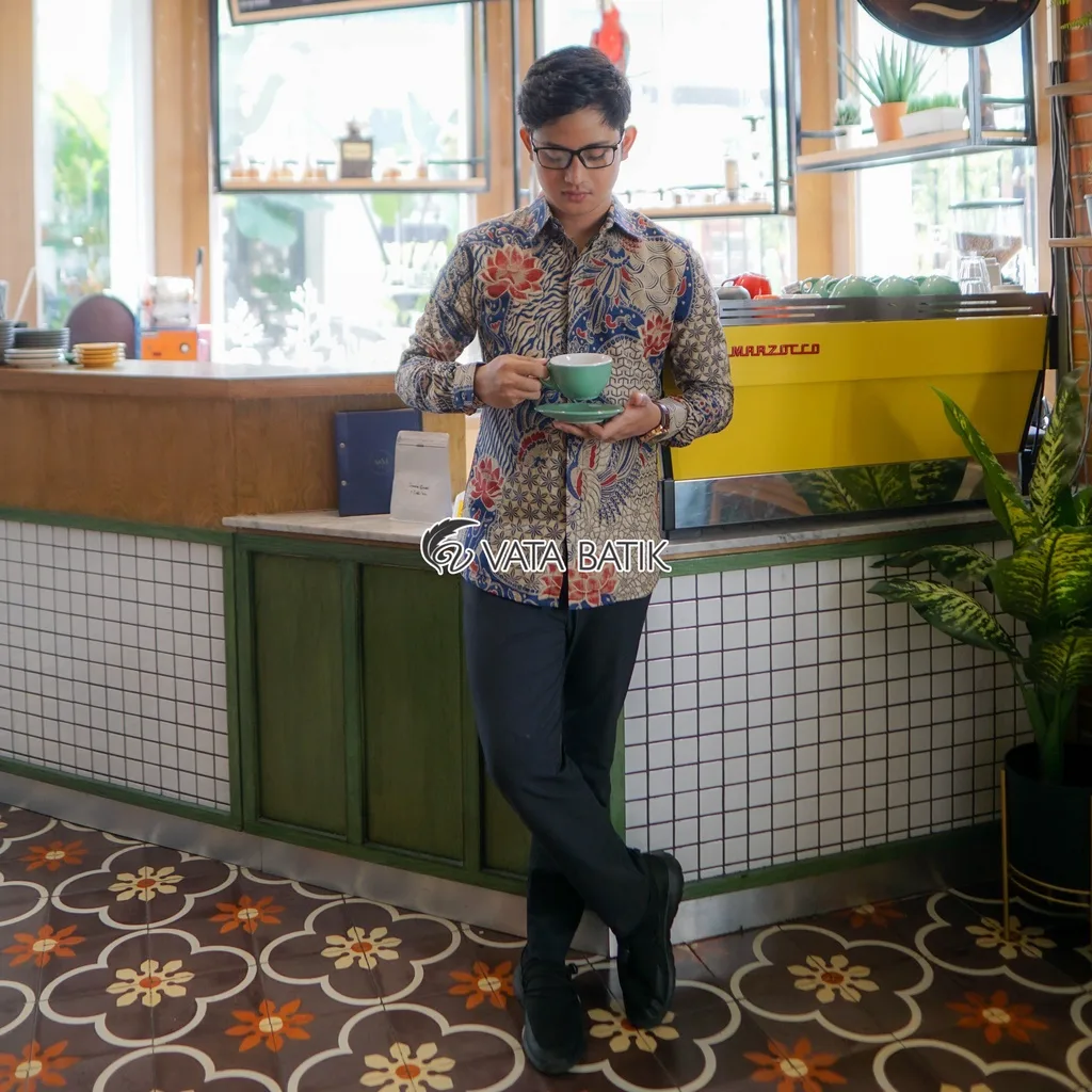 Foto 6 Kemeja Batik Slimfit Premium VATA06P220