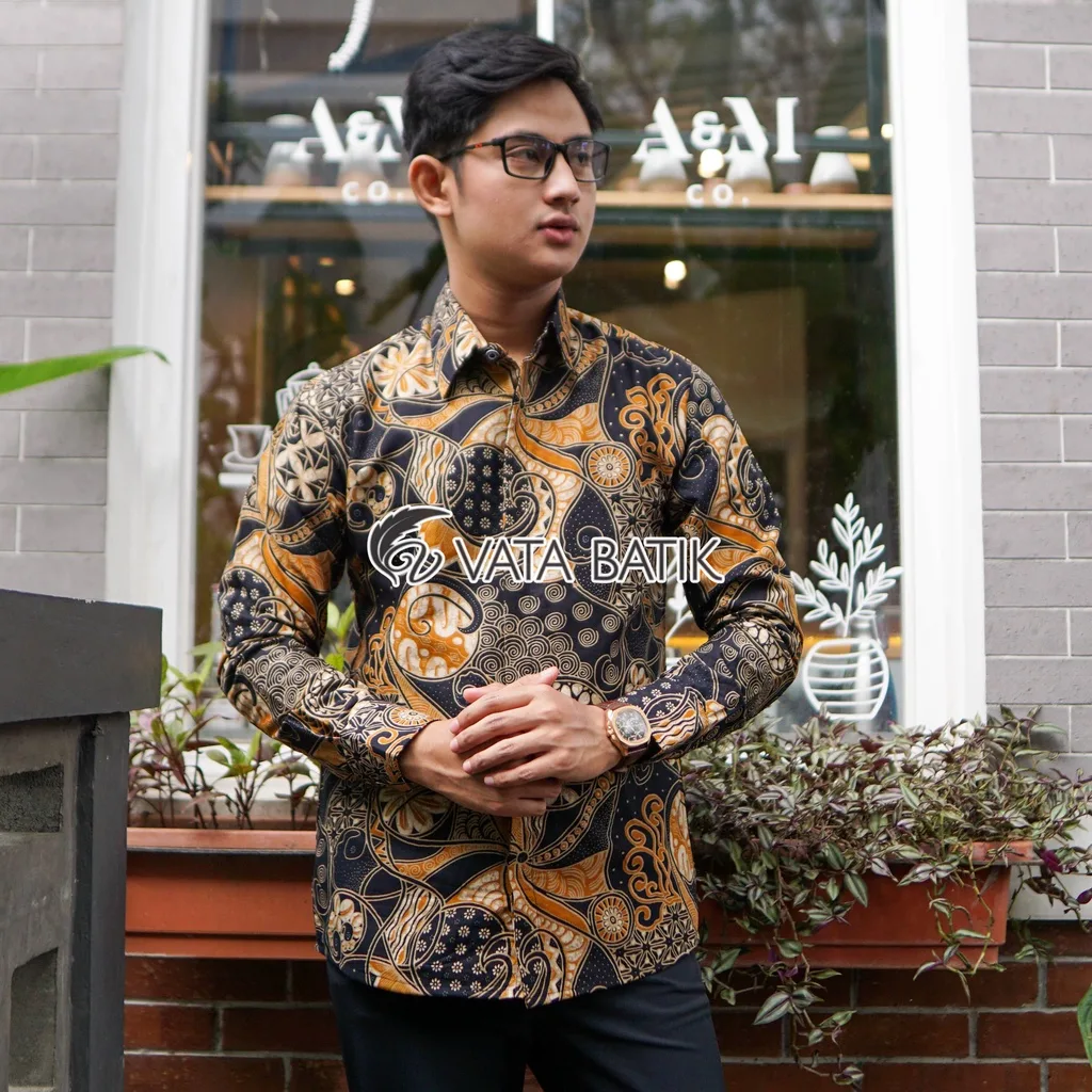 Foto 4 Kemeja Batik Slimfit Premium  VATA06P22I