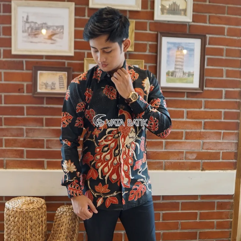 Foto 5 Kemeja Batik Slimfit Premium Vata11P21A