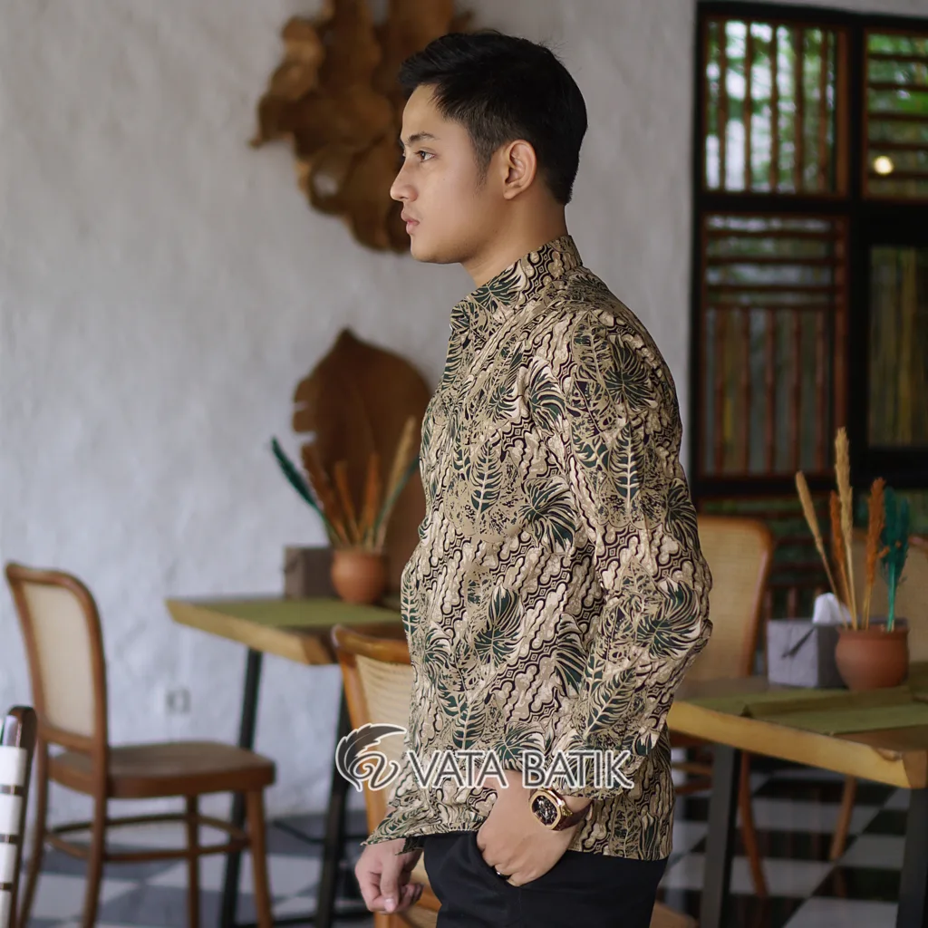 Foto 2 Kemeja Batik Slimfit Premium VATA 05