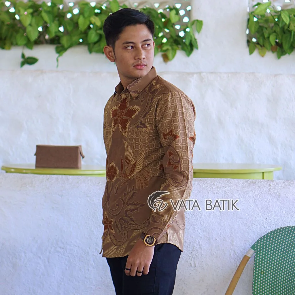 Foto 3 Kemeja Batik Slimfit Premium VATA 11