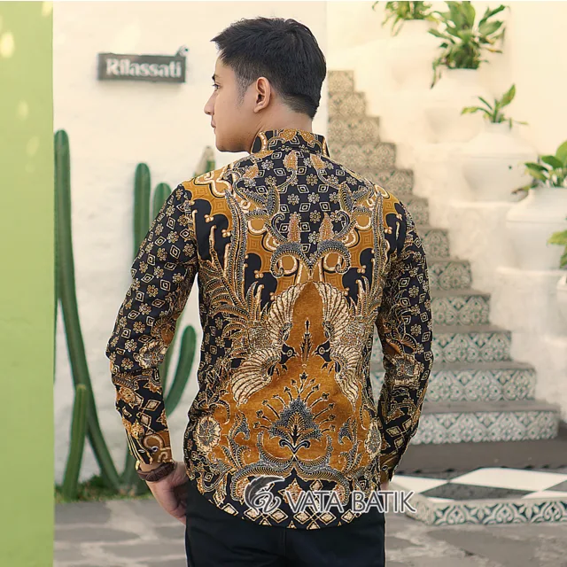 Foto 3 Kemeja Batik Slimfit Premium VATA 08