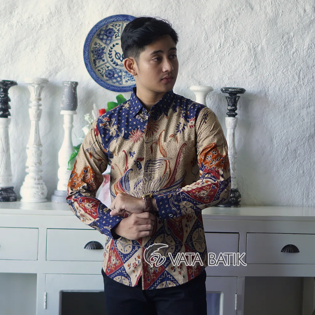 Foto 4 Kemeja Batik Slimfit Premium VATA 03
